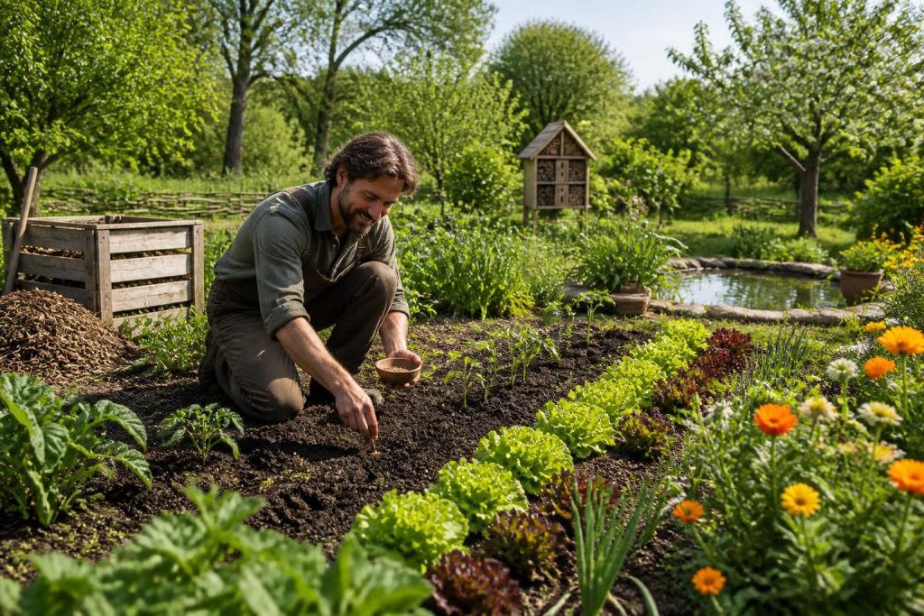 découvrez comment débuter en permaculture au potager pour cultiver un jardin durable, respectueux de la nature et productif, même en tant que débutant.