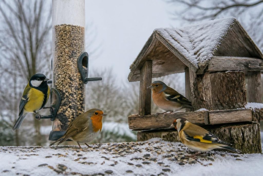 découvrez quels oiseaux nourrir en hiver et les graines idéales pour les attirer et les aider à passer la saison froide en toute sécurité.
