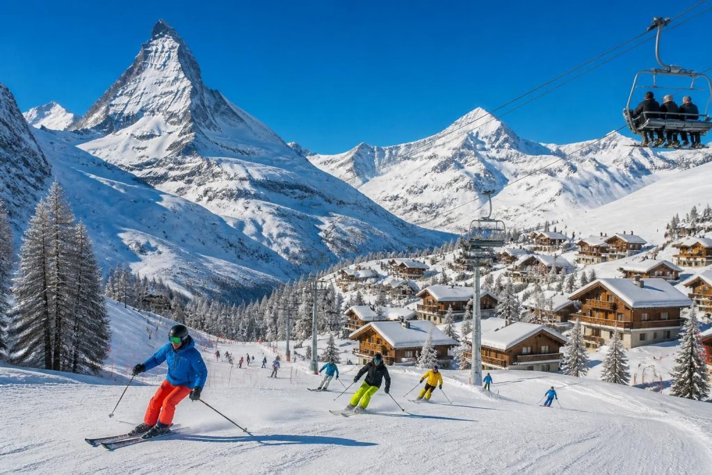 découvrez les conditions météo actuelles et les équipements disponibles à la station de ski de cervinia en italie pour préparer au mieux votre séjour.