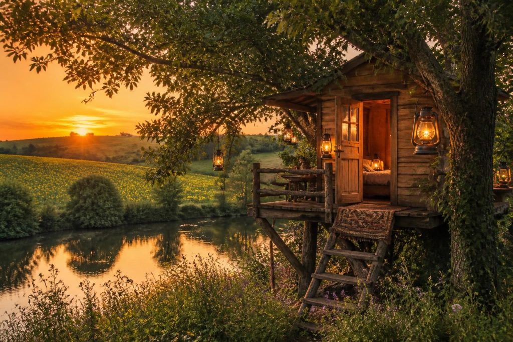 découvrez les meilleures hébergements insolites dans le gers pour une nuit originale et inoubliable au cœur du sud-ouest. cabane, yourte ou roulotte, vivez une expérience unique au contact de la nature.
