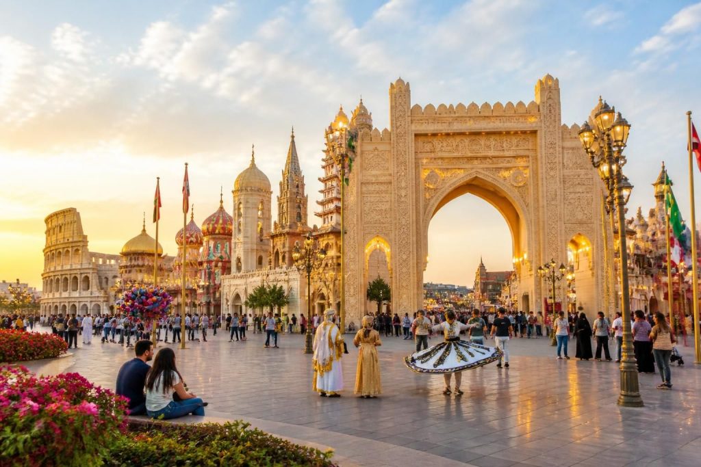découvrez le guide complet de global village à dubaï, émirats arabes unis : informations sur les billets, horaires d'ouverture et attractions incontournables pour une visite inoubliable.
