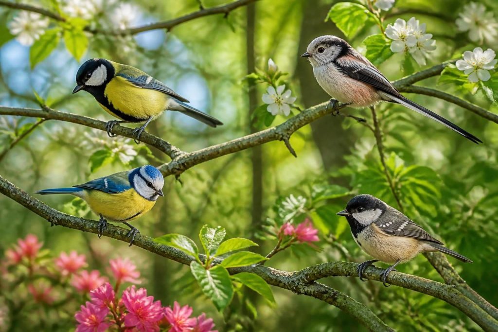 découvrez comment identifier les différentes espèces de mésanges et profitez pleinement de leur chant mélodieux lors de vos balades en nature.
